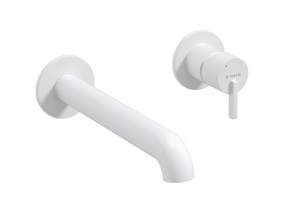 Concealed washbasin mixer