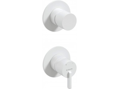 Concealed shower mixer with shower switch