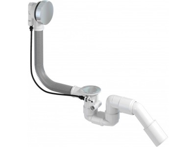 Bathtub siphon with automatic stopper