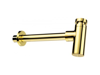 Round washbasin siphon