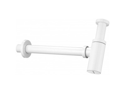 Round washbasin siphon