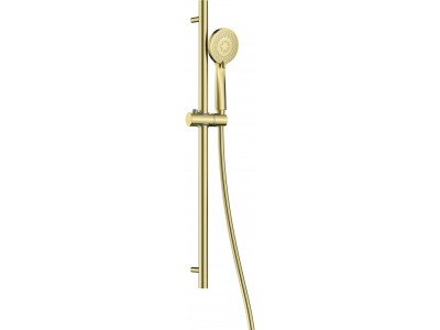 3-function shower set with rail
