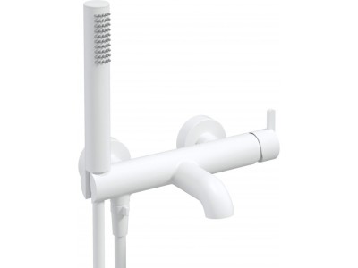 Bath mixer with shower set