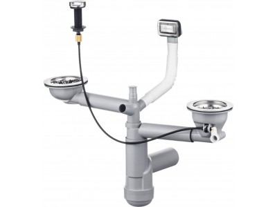 Siphon for 1.5- and 2-bowl