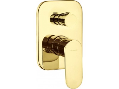 Concealed shower mixer with shower switch