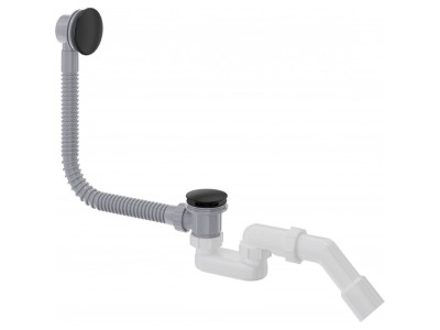 Click-clack bathtub siphon