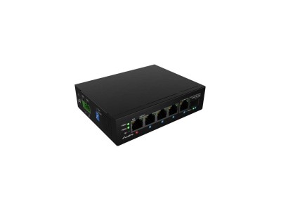 Lanberg ILFE-4P-1GE-1S-90 network switch Unmanaged Fast