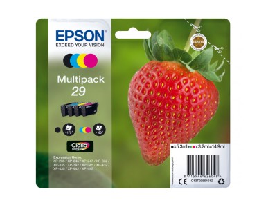 Epson Strawberry Multipack 4-colours 29 Claria