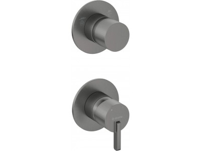 Concealed shower mixer with shower switch