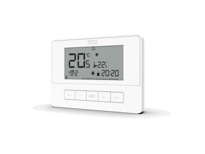 Wired room controller white T-4.1