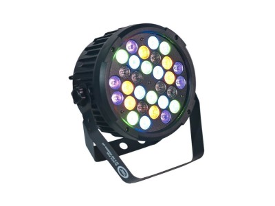 LIGHT4ME BLACK PAR 30x3W RGBA-UV LED