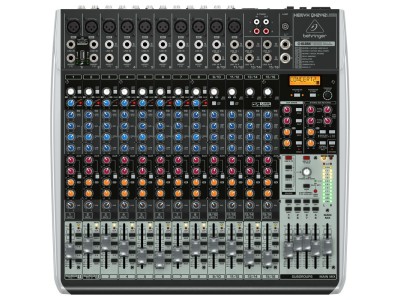 Behringer QX2442USB audio mixer 24 channels