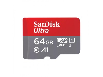 SanDisk Ultra microSD 64GB + SD-adapt