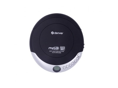 Denver DMP-391 Portable CD player Black