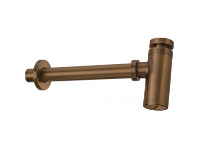 Round washbasin siphon