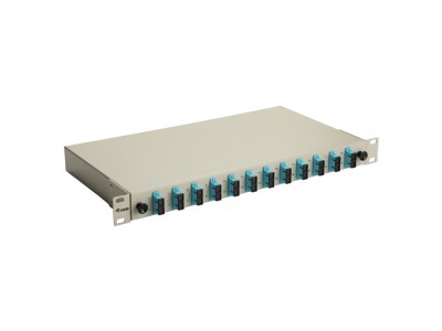 Equip 12-Port Fiber Optic Splice Box