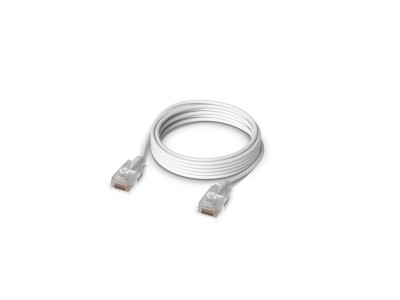 Ubiquiti UACC-Cable-Patch-EL-2M-W networking cable Translucent, White