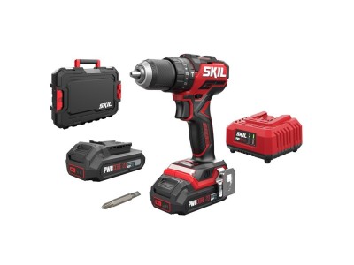 Cordless drill 20V 2x2Ah