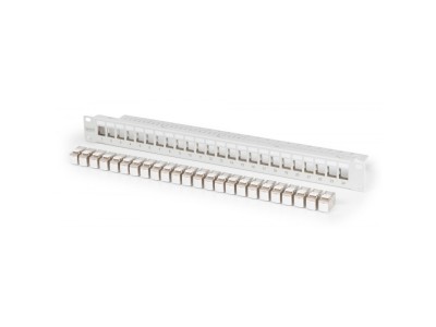 Digitus Modular patch panel, 24-port, equipped