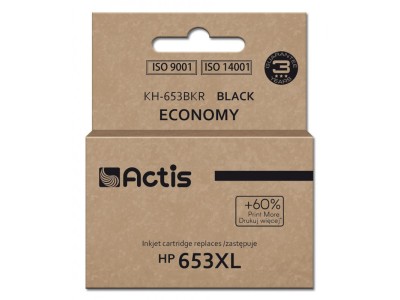 Actis KH-653BKR Ink Cartridge (replacement for