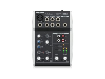 Behringer XENYX 502S - analogue audio