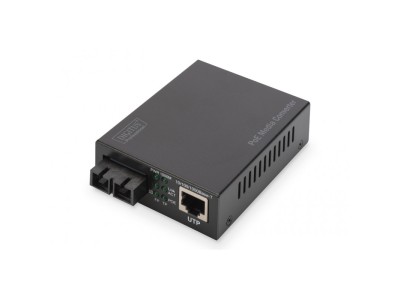 Digitus Gigabit PoE media converter, RJ45