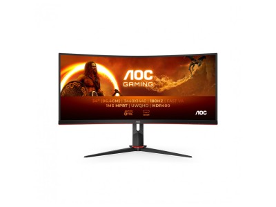 AOC Gaming CU34G2XP/BK skarm - WLED