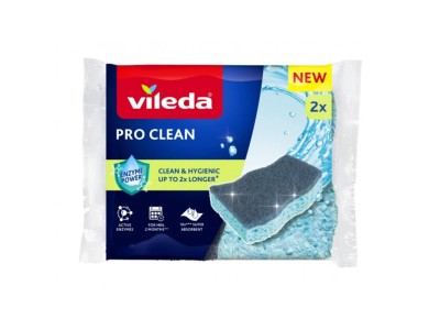 Viscose scourer with enzymes Vileda Pro