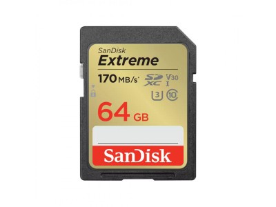SD Extreme UHS-I Card 64GB SanDisk