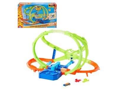 Hot Wheels Stunt Tracks Hypersphere Crash