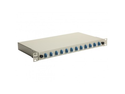 Equip 12-Port Fiber Optic Splice Box