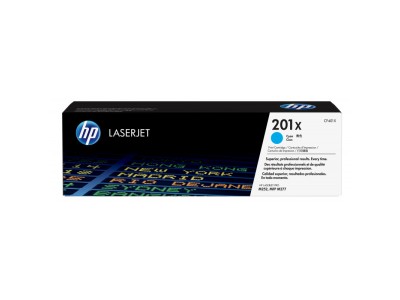 HP 201X - Hojtydende - cyan