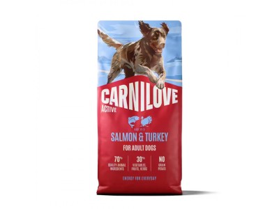 CARNILOVE Active Salmon & Turkey -