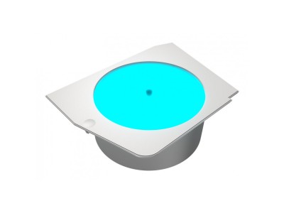 COUGAR illuminated hub for FV270, White