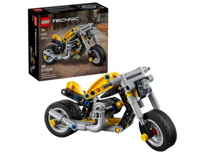 LEGO TECHNIC 42225 Yellow Motorcycle