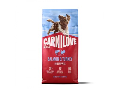CARNILOVE Active Puppy Salmon & Turkey