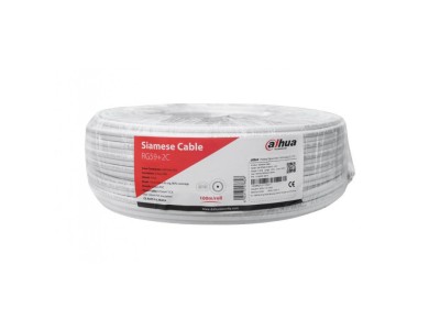 KABEL CCTV PFM941I-RG59N/21-100-WHITE RG59 + 2