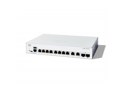 Cisco Catalyst 1300-8T-E-2G Managed Switch, 8