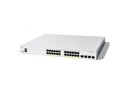 Cisco Catalyst 1200-24FP-4G Smart Switch, 24