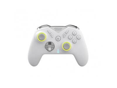 Dragonshock Nebula Pro White Bluetooth Gamepad