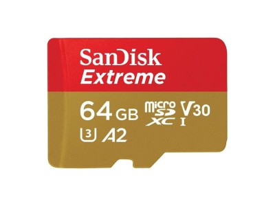 SanDisk Extreme 64 GB MicroSDXC UHS-I