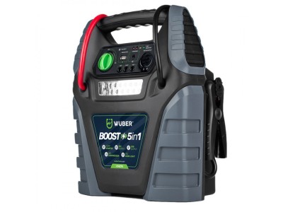 5-in-1 booster compressor with jump starter