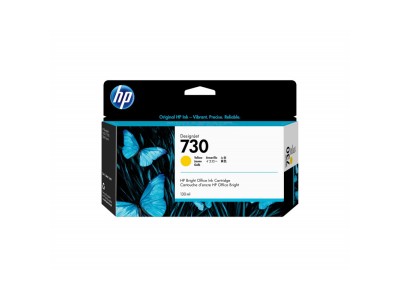 HP 730 130-ml Yellow DesignJet Ink