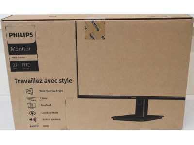 SALE OUT. PHILIPS 27E1N1100A/00 27" 16:9/1920x1080/250cdm2/4ms/VGA