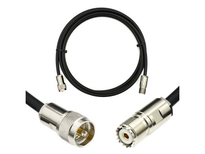 PL259 to SO239 2m Coaxial Cable