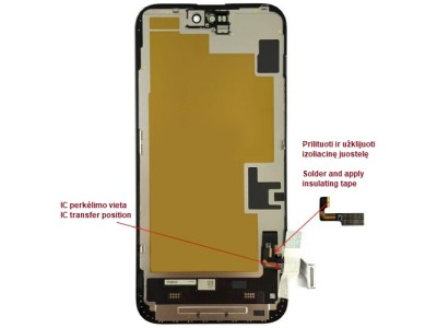 Display for iPhone 15 Plus, LTPO