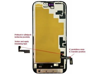 Display for iPhone 16, LTPO Soft