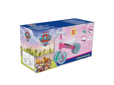 4 WHEELS BALANCE BIKE PAW PATROL