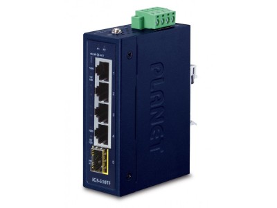 PLANET IGS-510TF network switch Unmanaged Gigabit