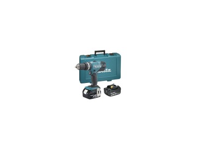 Makita DHP453RFE drill Keyless Black,Blue